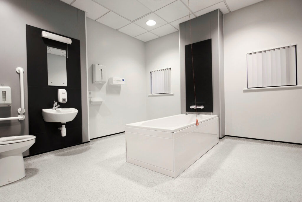ModuleCo Modular Ward Assisted Bathroom Image