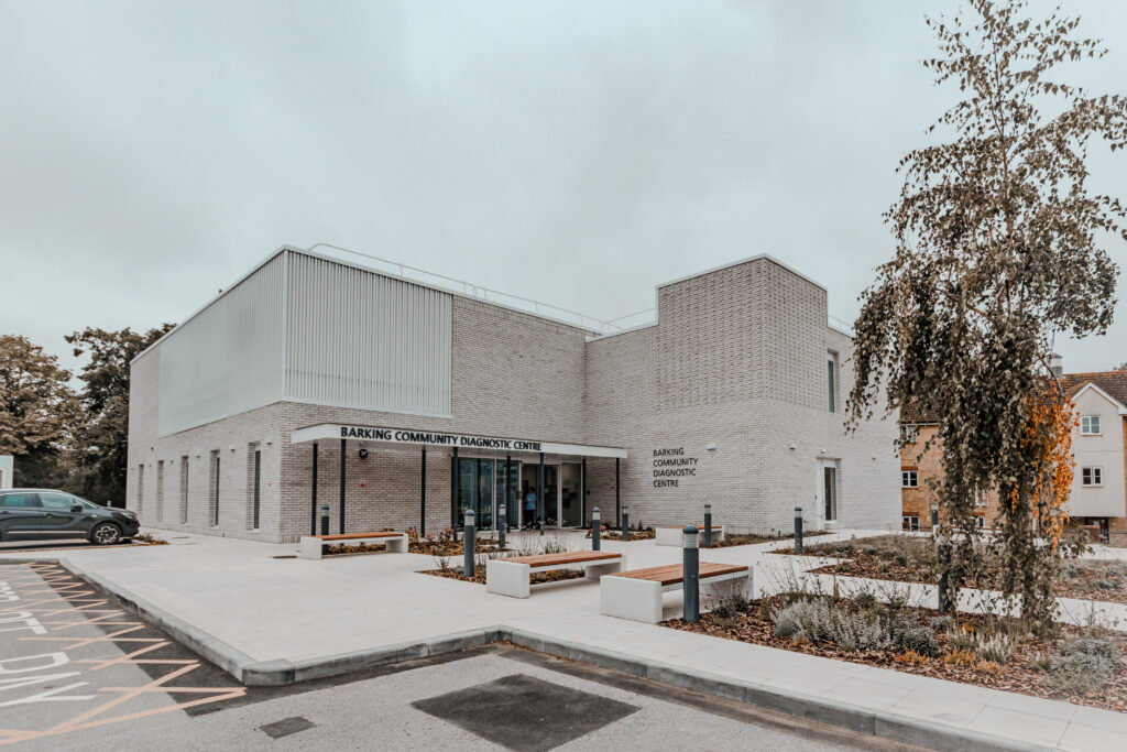 Modular Community Diagnostic Centre at Barking NHS Hospital External Image