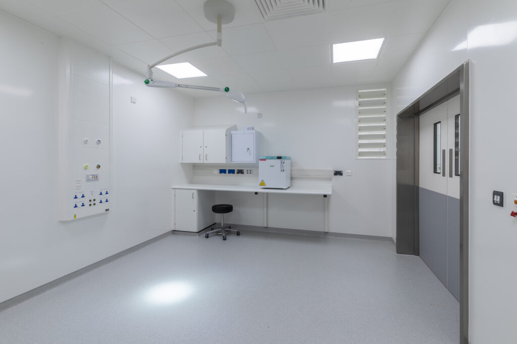 Modular Elective Surgical Hub Operating Theatre Facility St Austell Hospital Anaesthetic Image