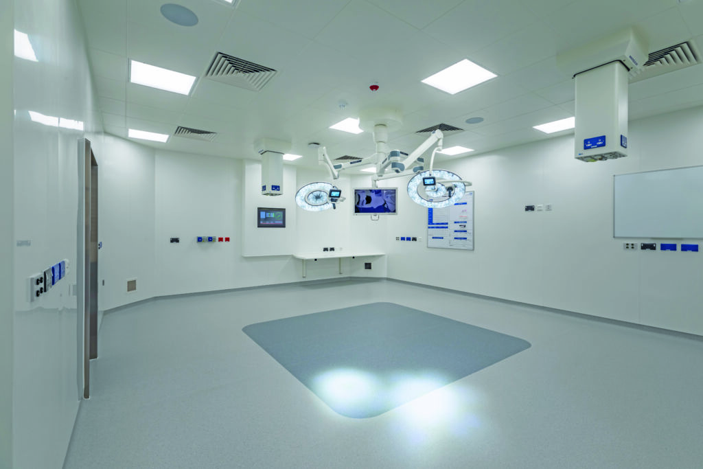 Modular Elective Surgical Hub Operating Theatre Facility St Austell Hospital Operating Room Image